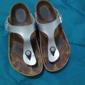 Birkenstock Gizeh 37 Silver